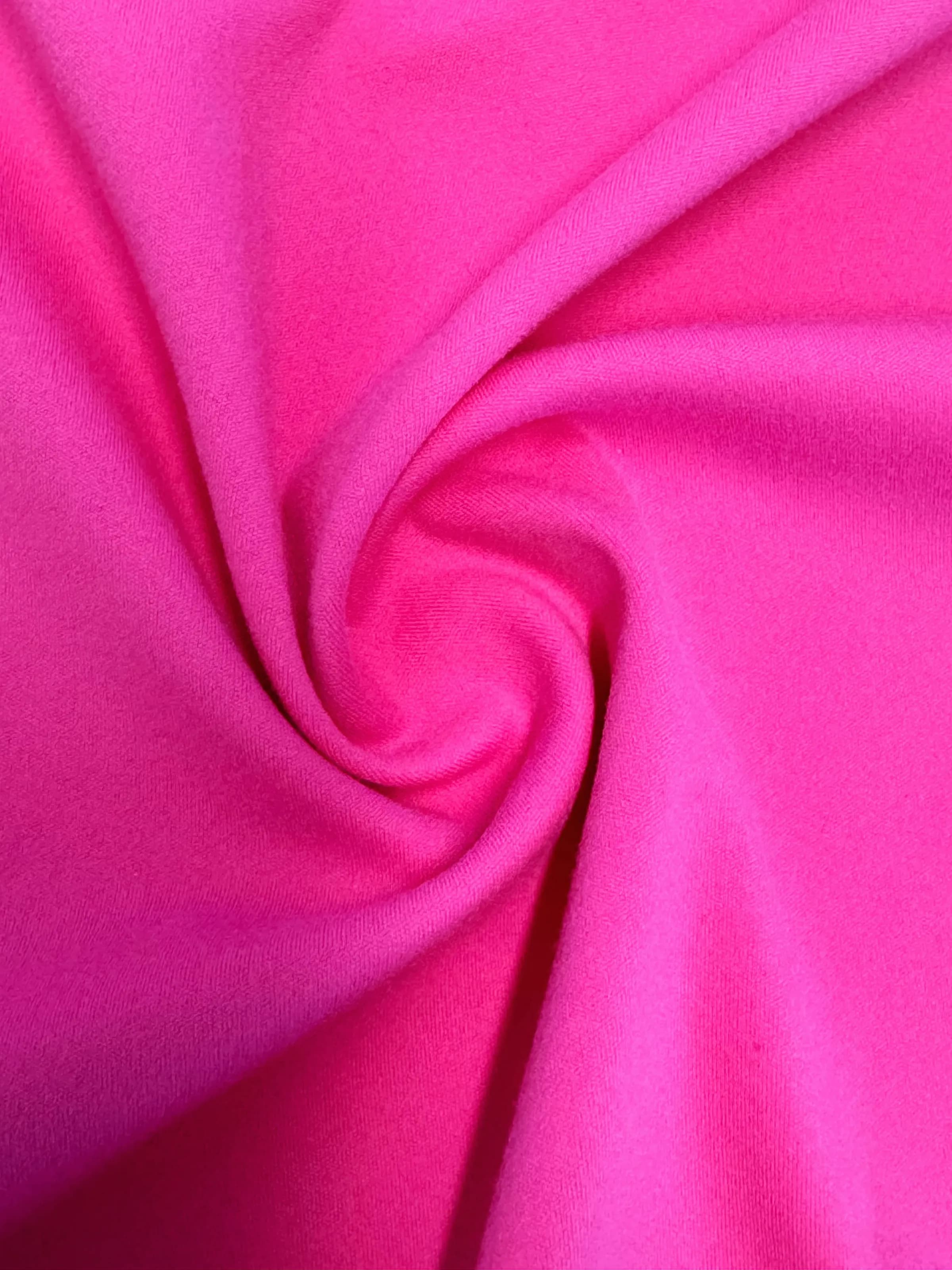 Peached Nylon Spandex Interlock
