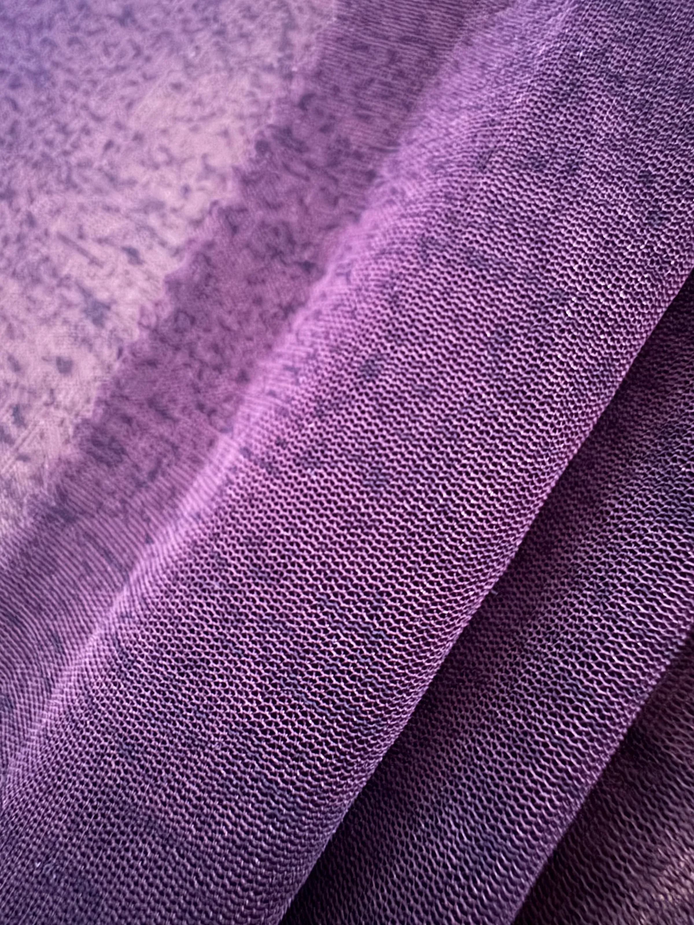 Polyester-Spandex Slub Mesh Fabric thumbnail 3